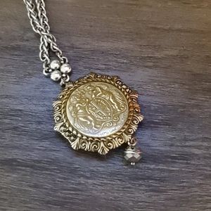 Reversible Brighton Vintage Pendant Necklace